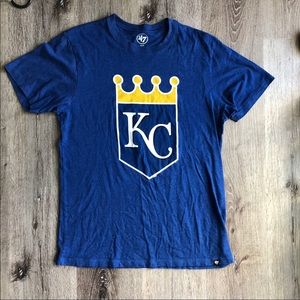 MLB Kansas City Royals T shirt by 47 Brand Size Medium